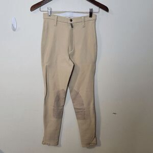 Devon-Aire Breeches Equestrian Horse Riding pants Womens 6854 Tan Size 26